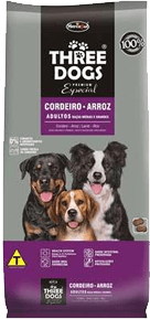 ração three dogs é boa