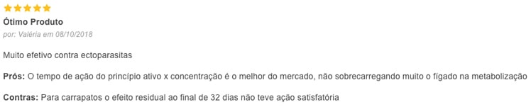 opinião de clientes do Simparic