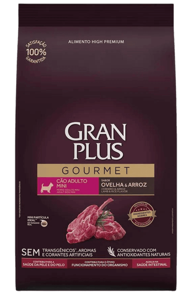 ração gran plus gourmet