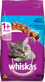 ração whiskas é boa