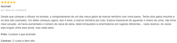 feliway é bom