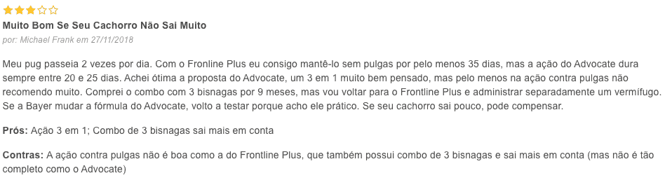 advocate é bom