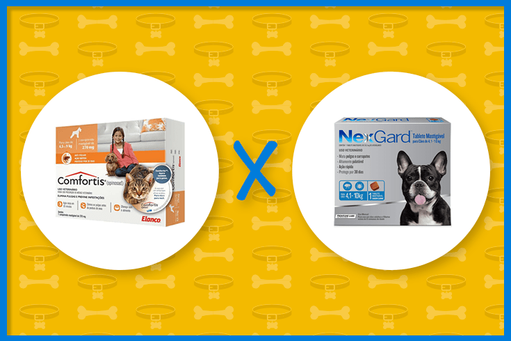 comfortis ou nexgard