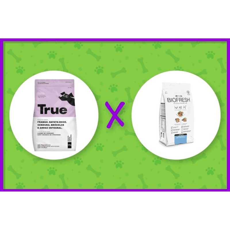 Ração True ou Biofresh