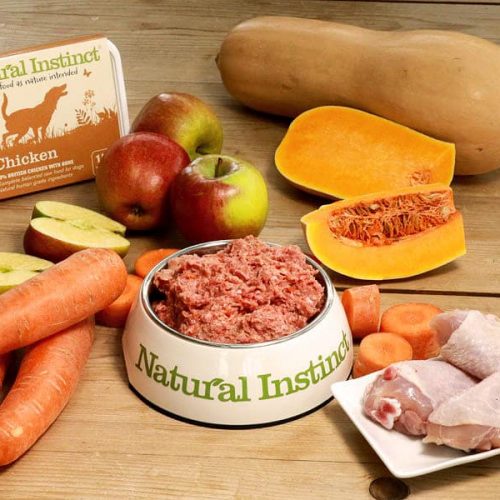 ração saudável e natural para cães